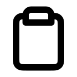 Clipboard SVG Icon